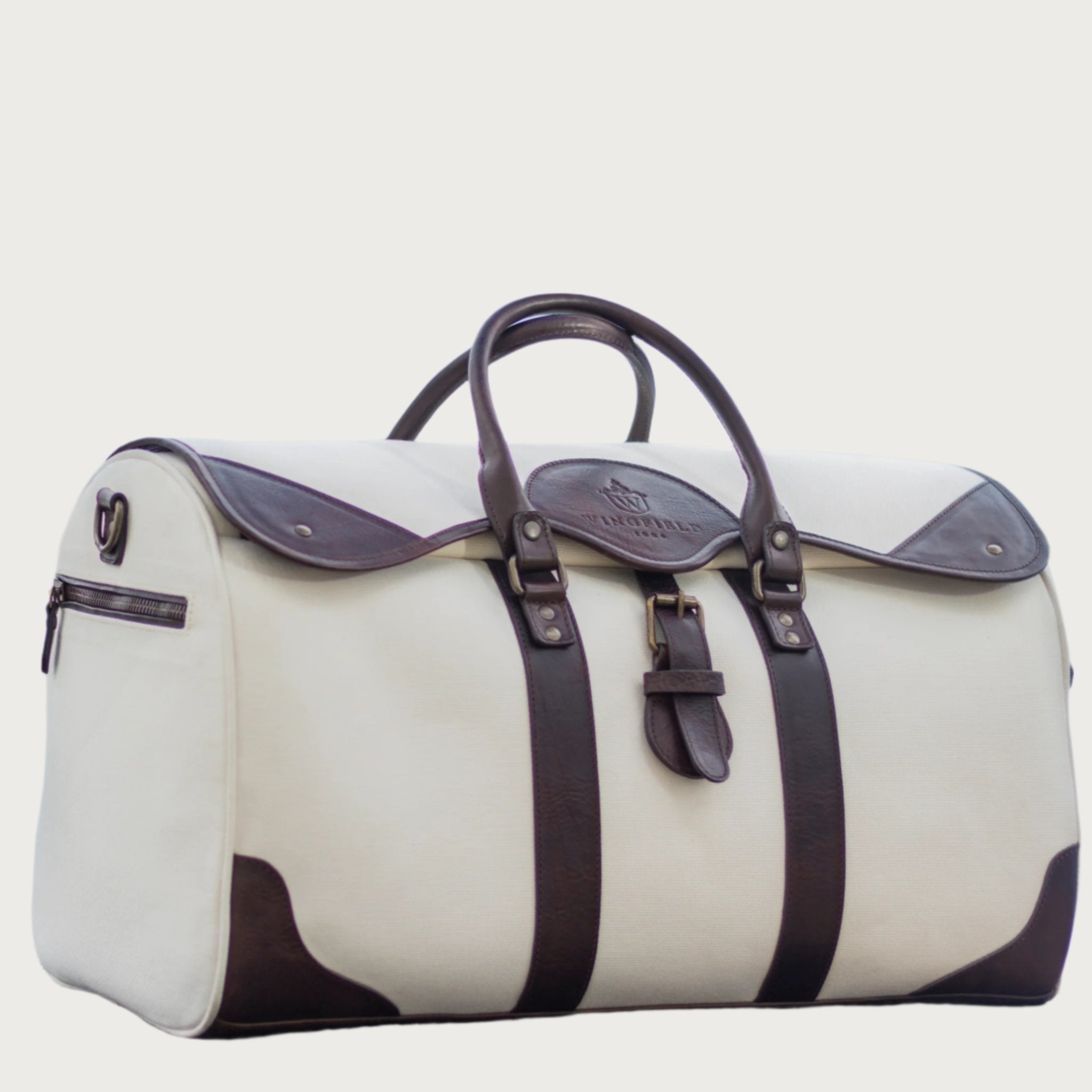 Westfield Canvas & Leather Duffel Bag