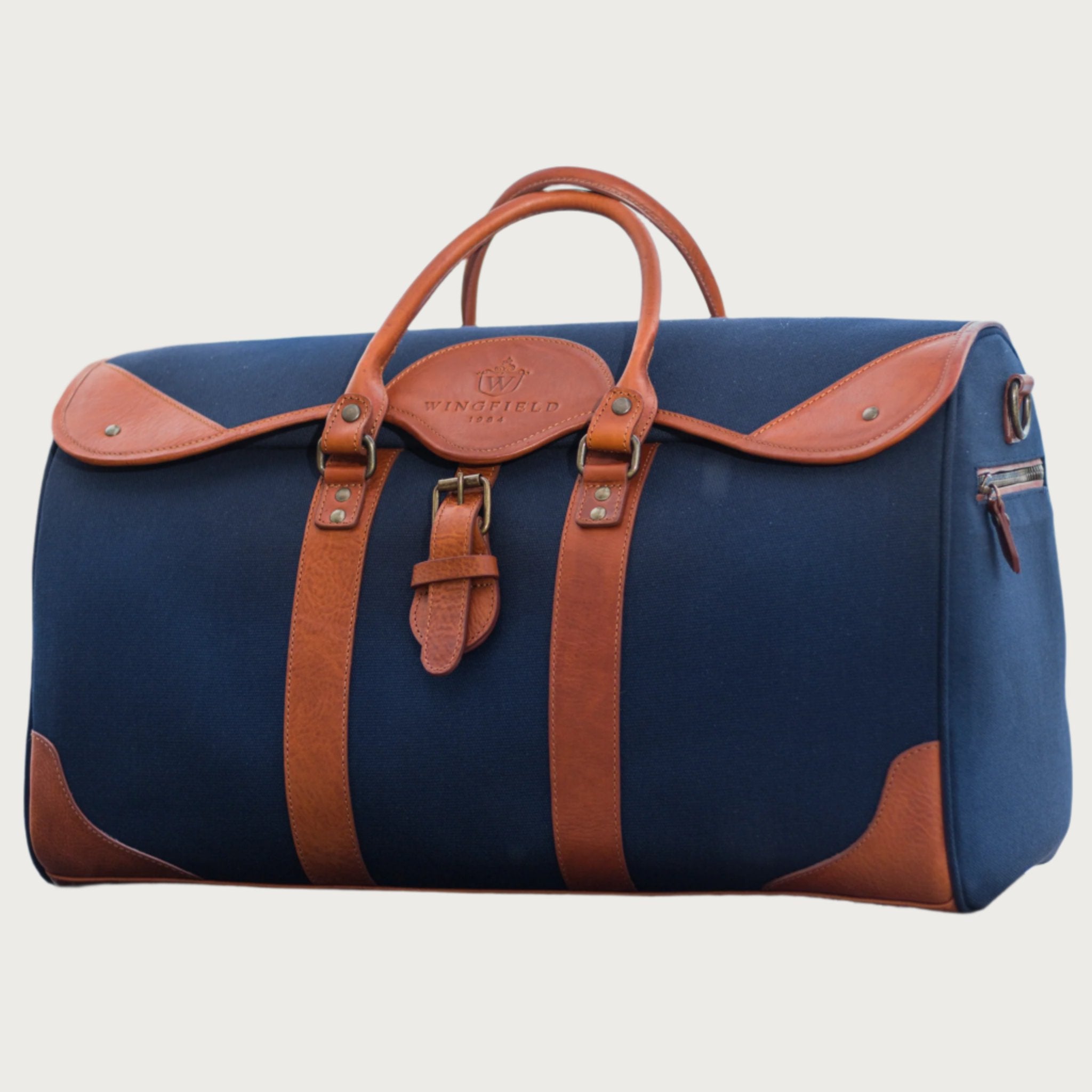 Canvas & Leather Duffle Bag OAK & ELK brand