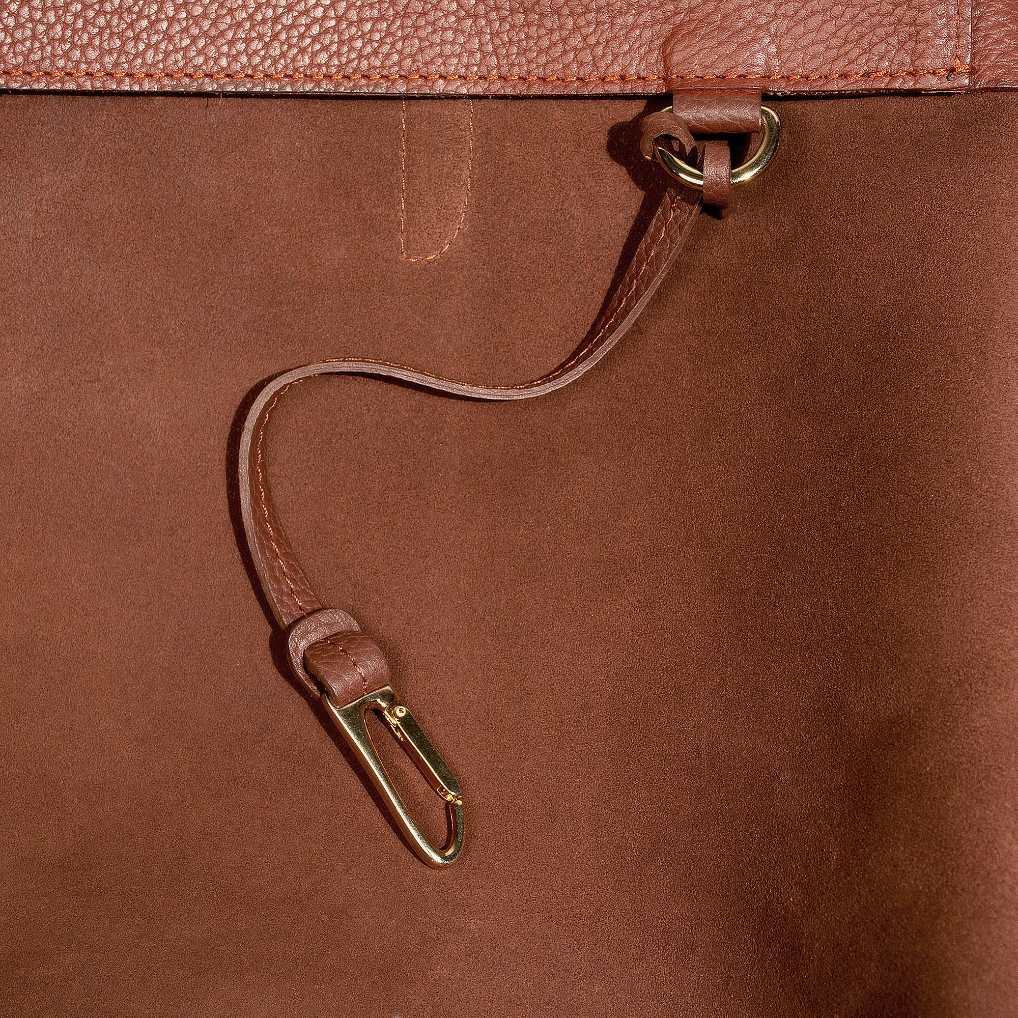 EMILY LEATHER TOTE - OAK & ELK