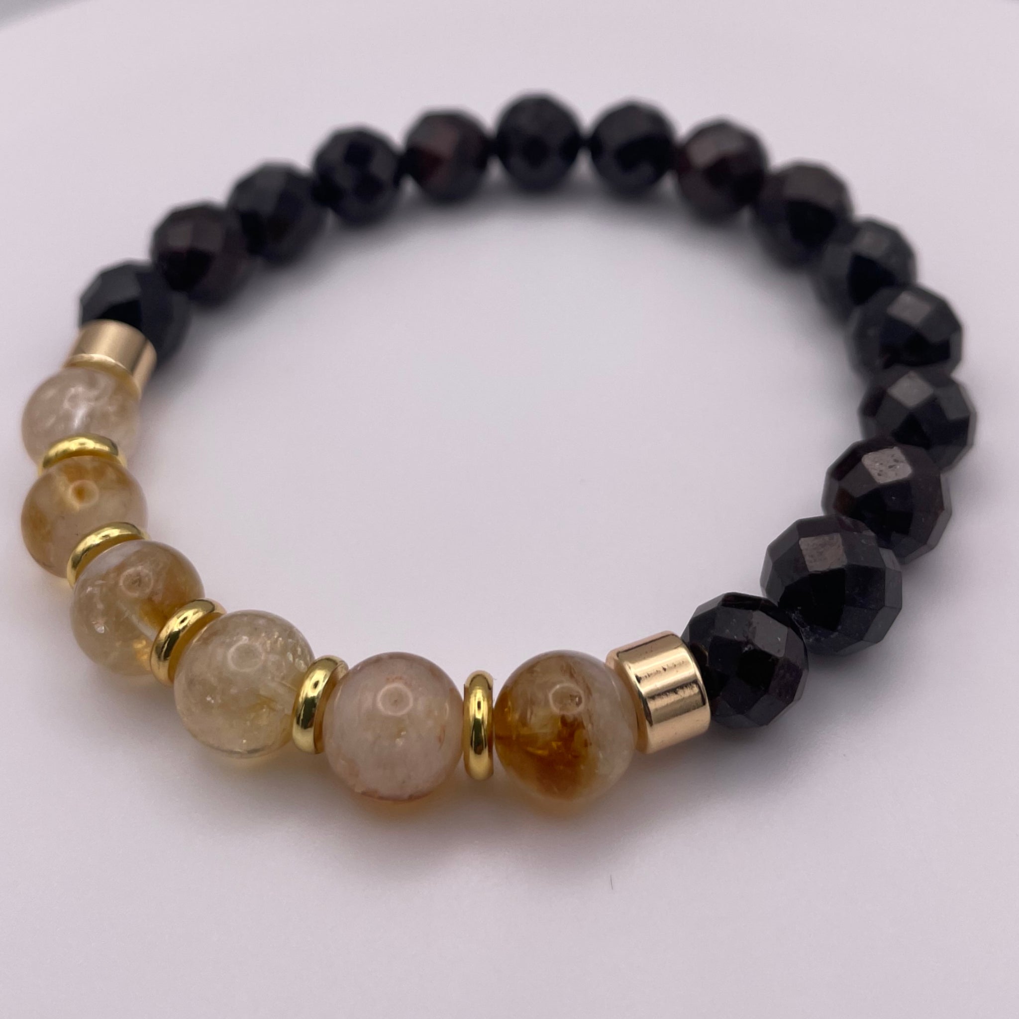 Garnet Citrine Bracelet