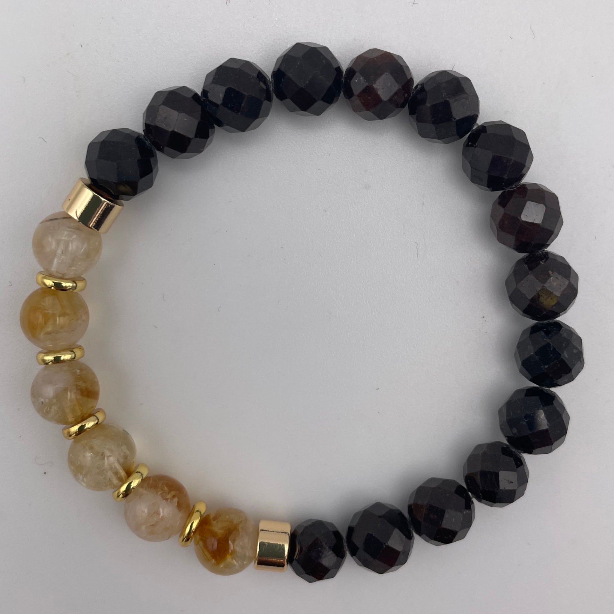 Garnet Citrine Bracelet