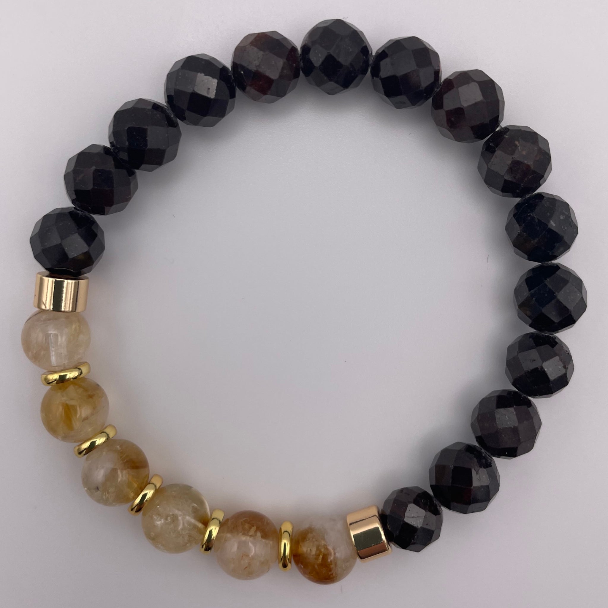 Garnet Citrine Bracelet