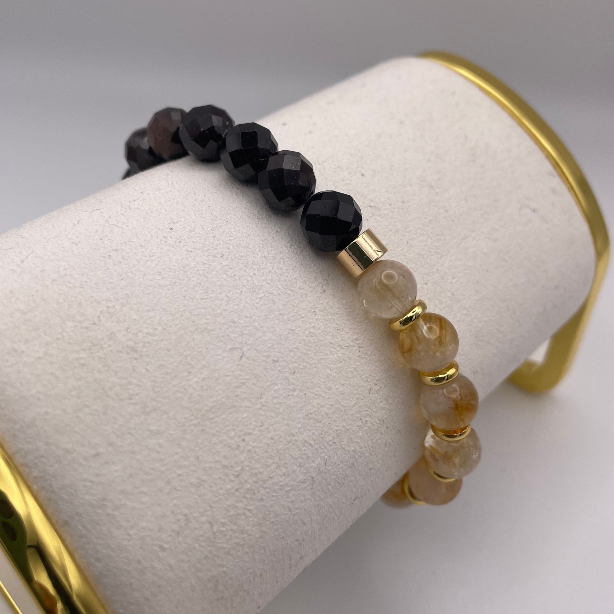 Garnet Citrine Bracelet