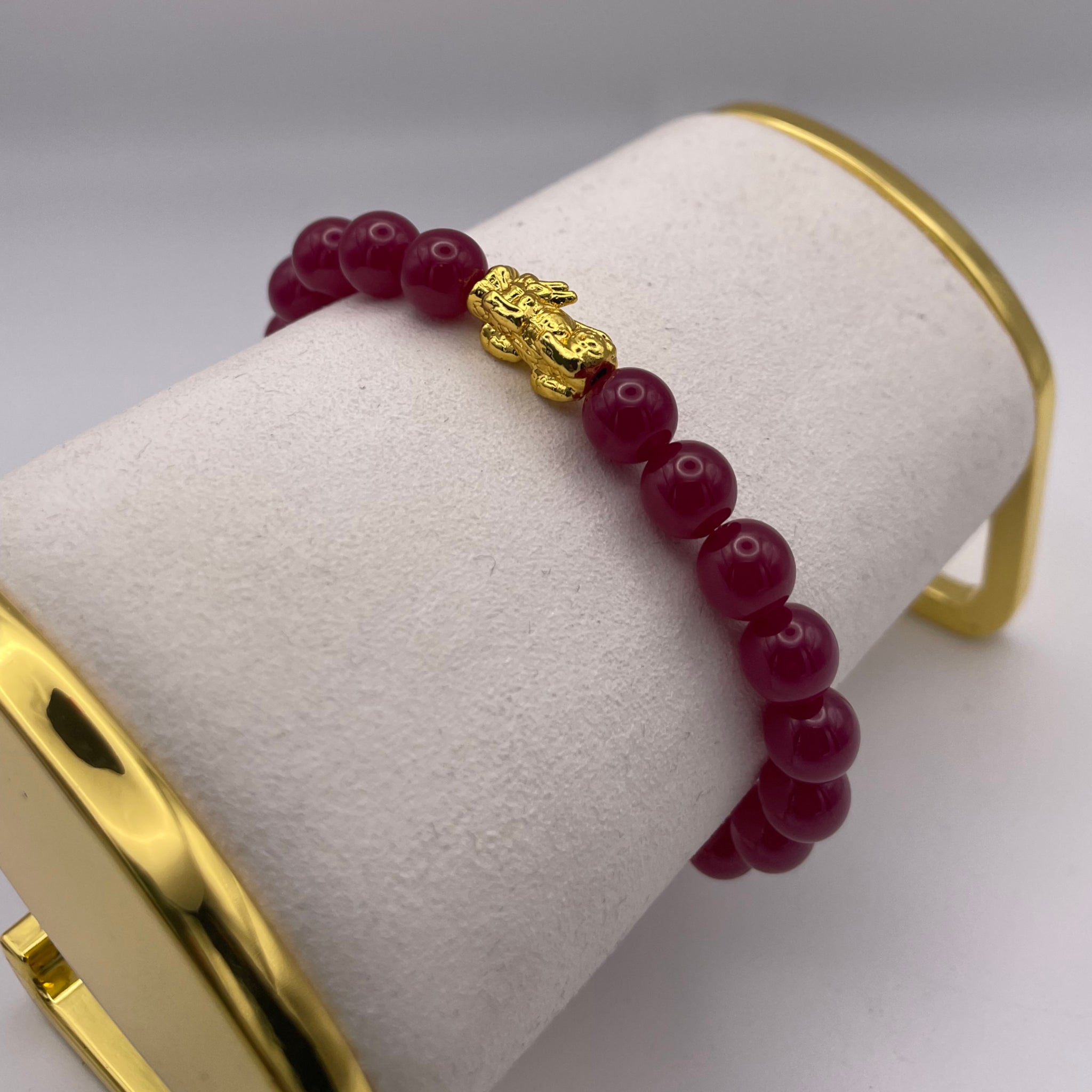 Ruby Dragon Bracelet