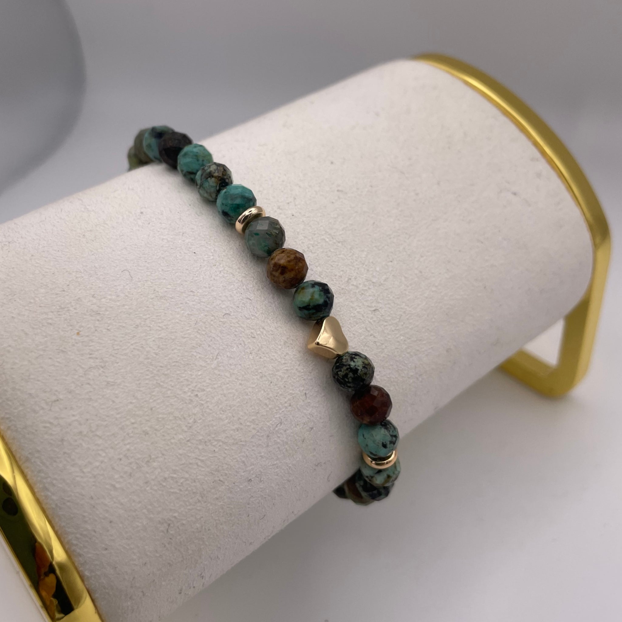 Turquoise Heart Bracelet