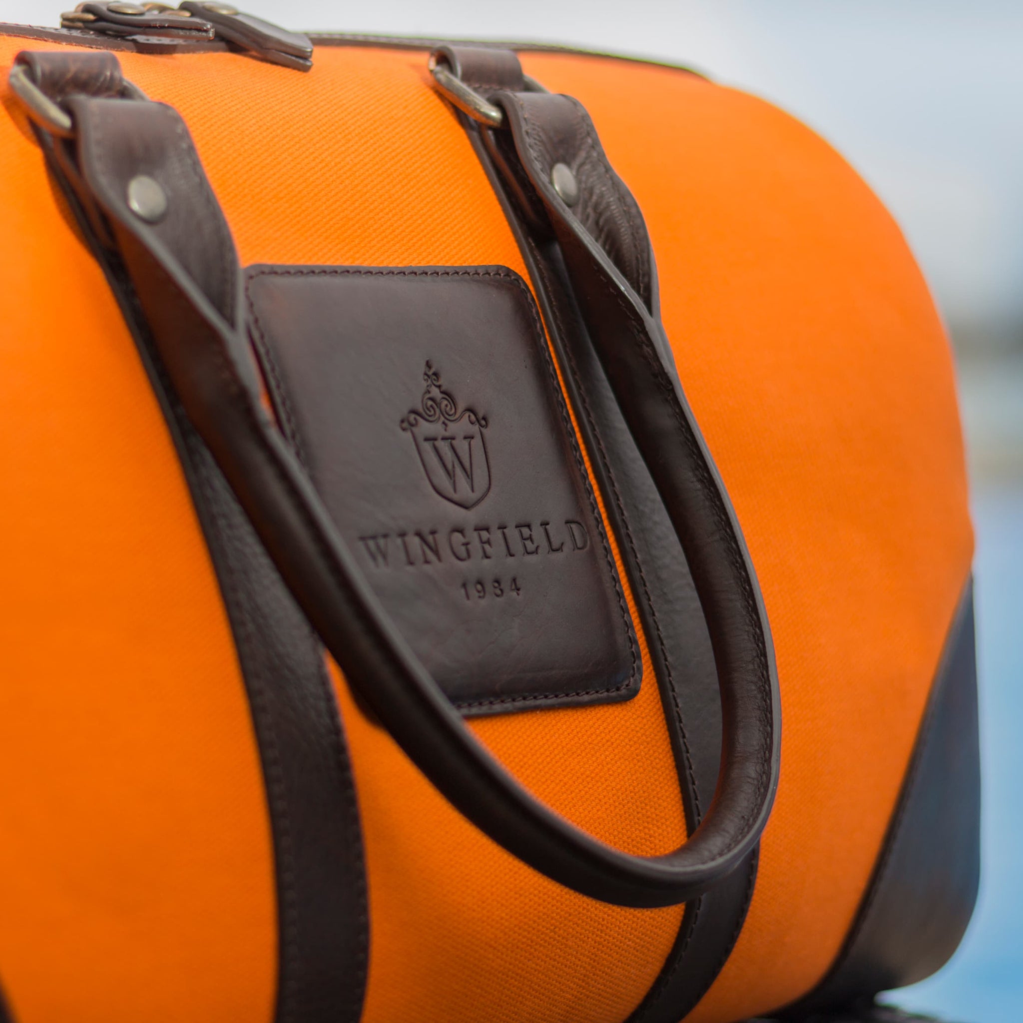 Westfield Canvas & Leather Small Duffel Bag