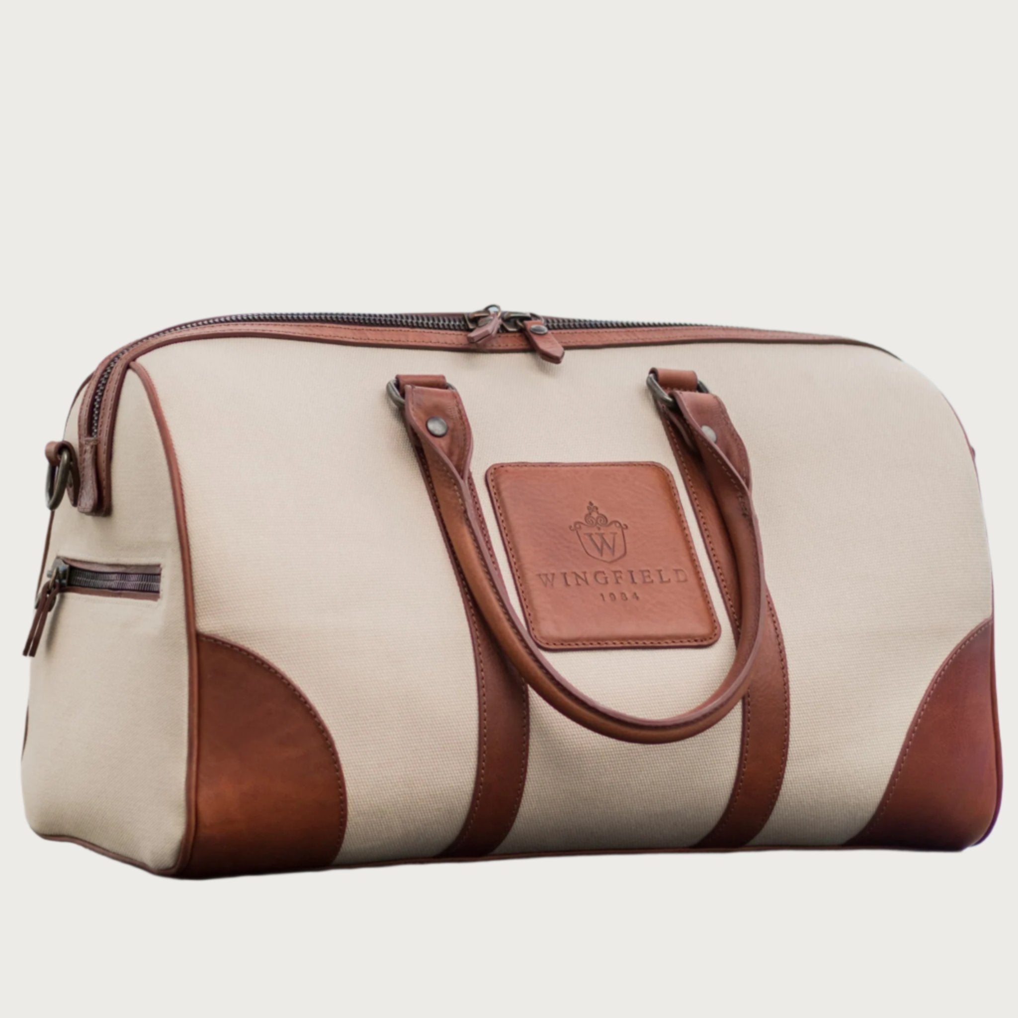 Westfield Canvas & Leather Small Duffel Bag