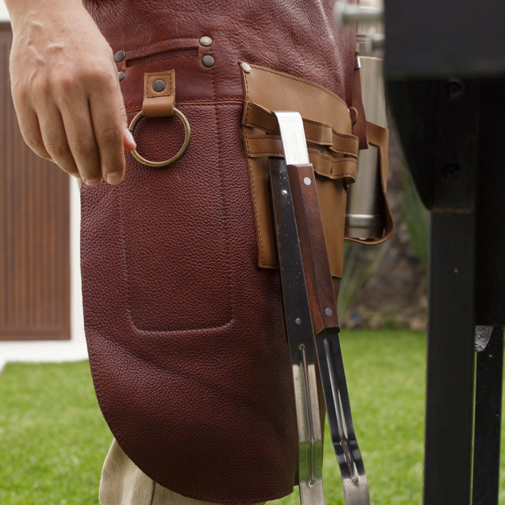 Max Leather Apron - OAK & ELK