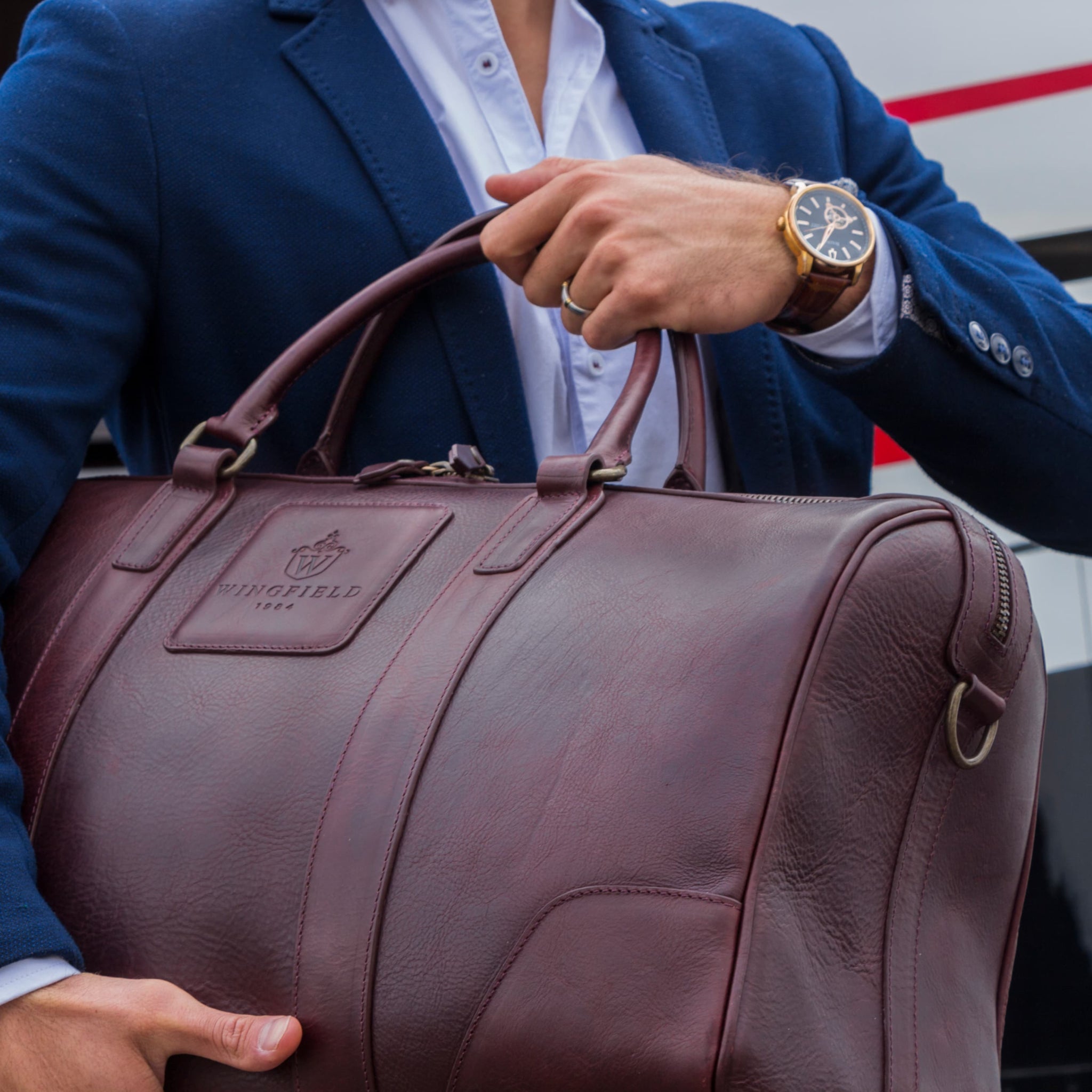 Westfield Leather Duffel Bag