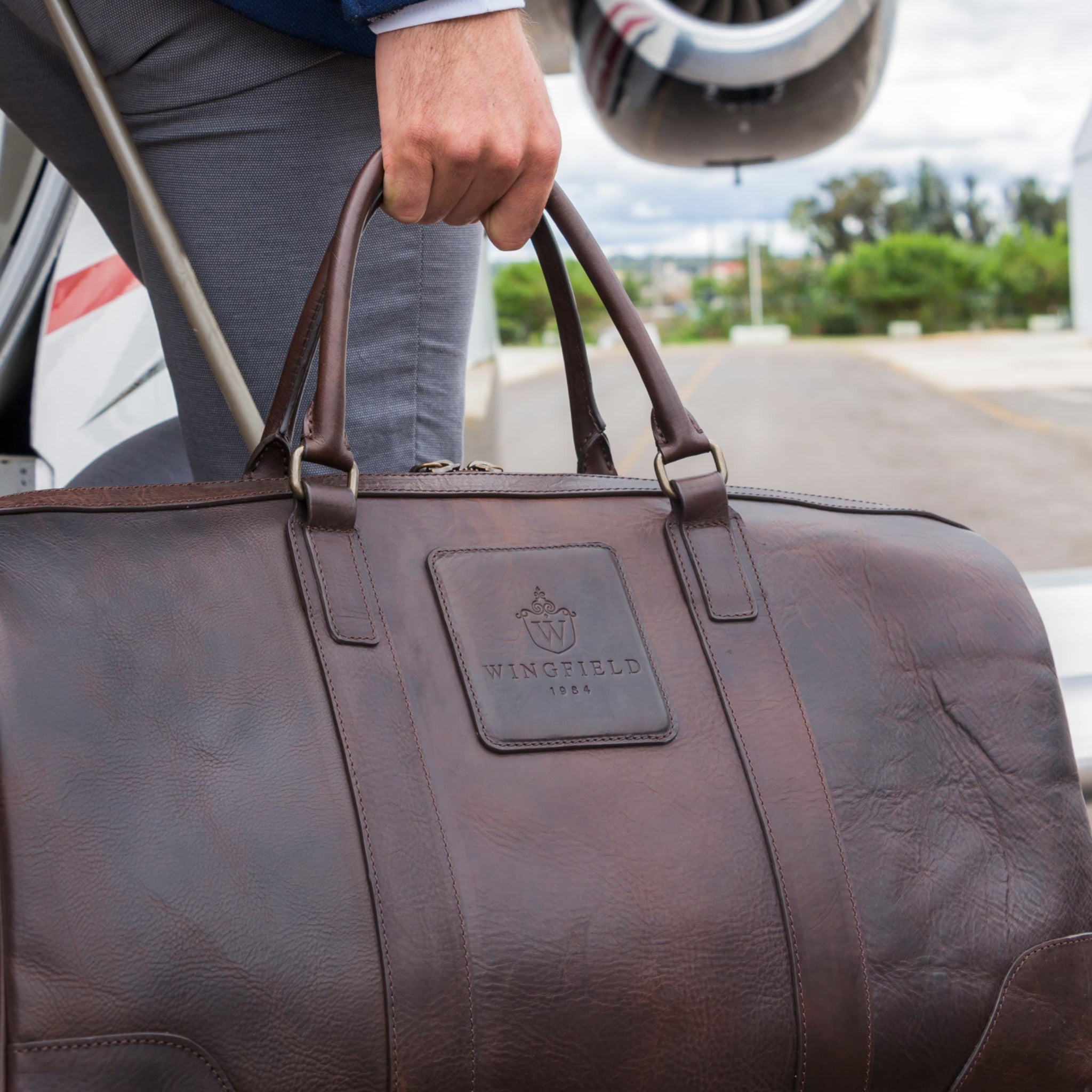 Westfield Leather Duffel Bag