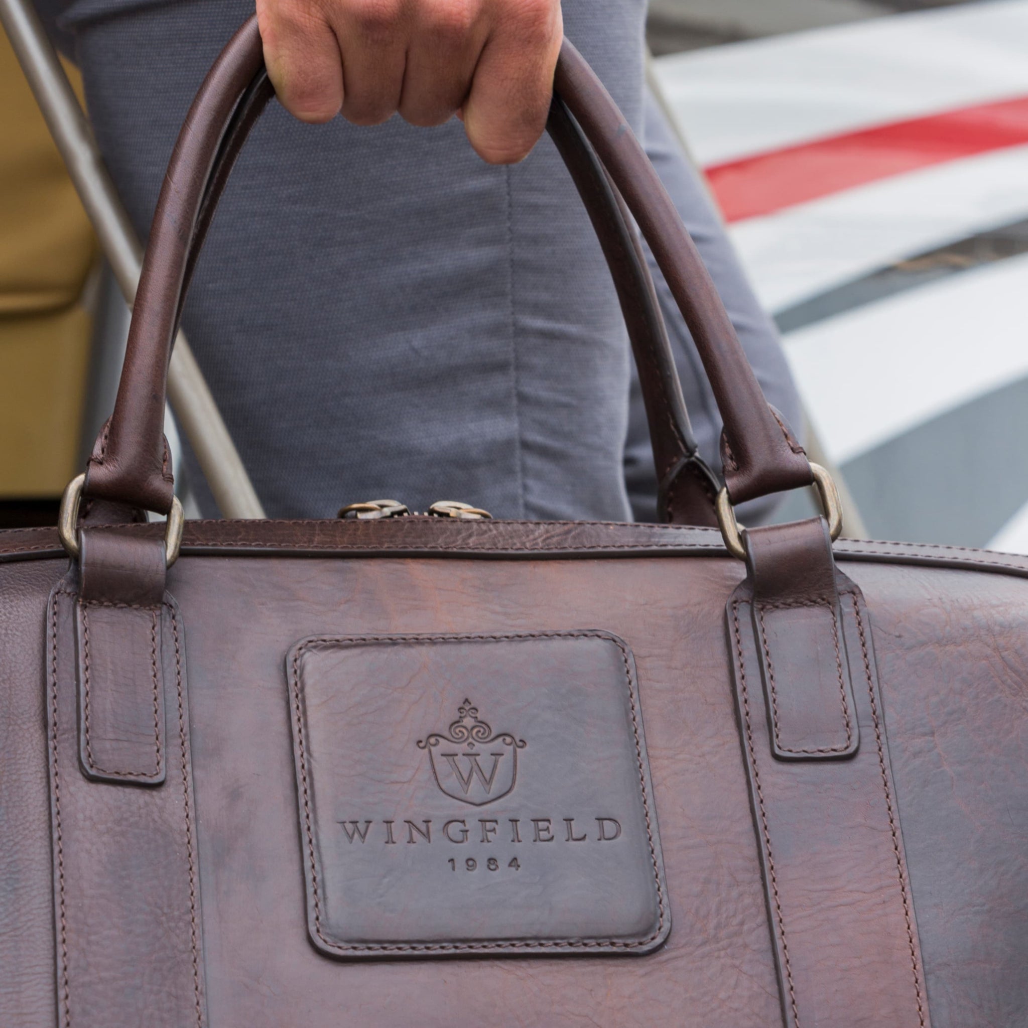 Westfield Leather Duffel Bag