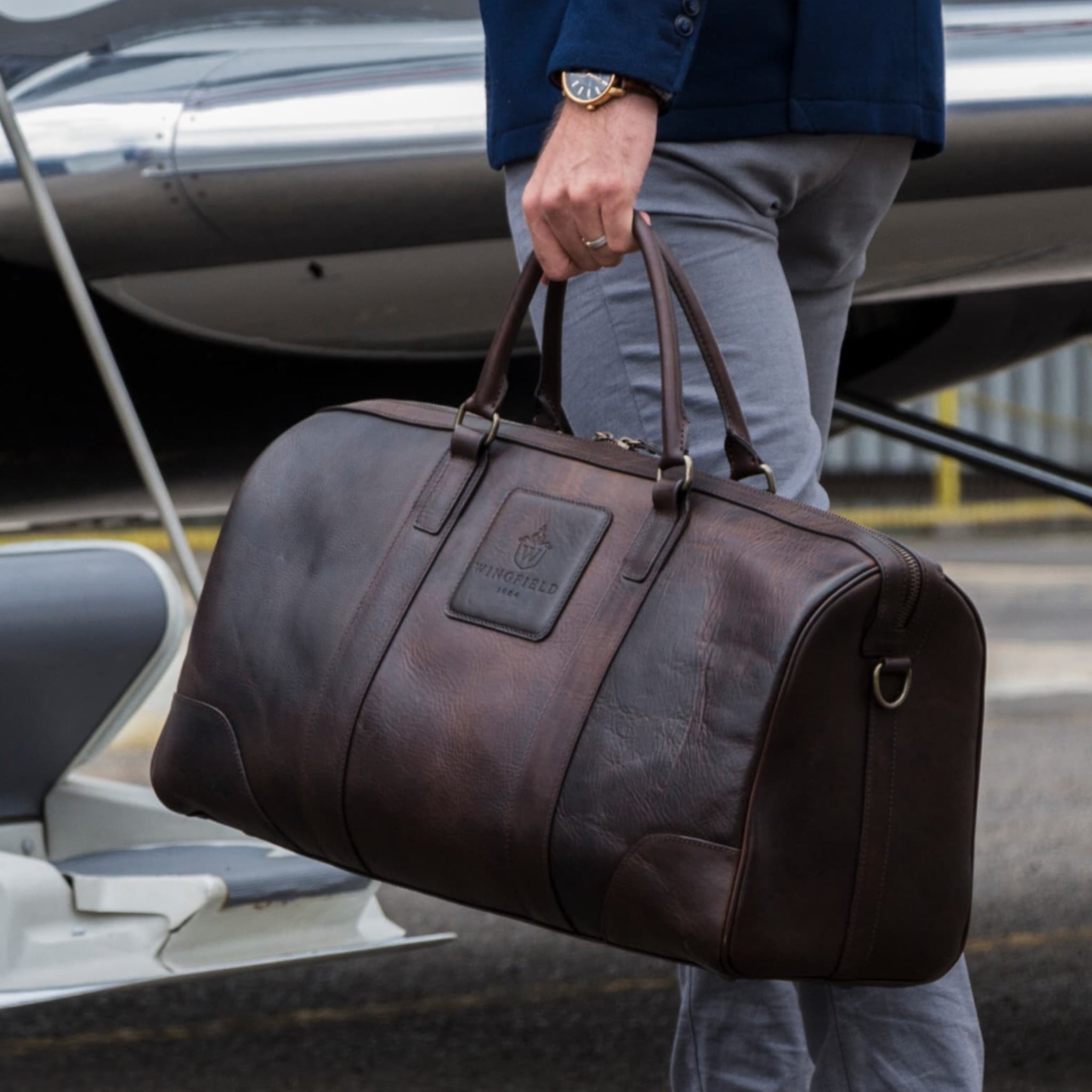 Westfield Leather Duffel Bag