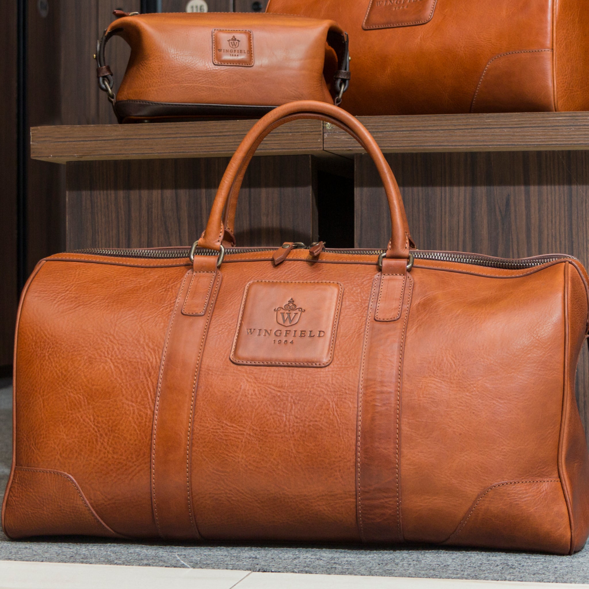 Westfield Leather Duffel Bag