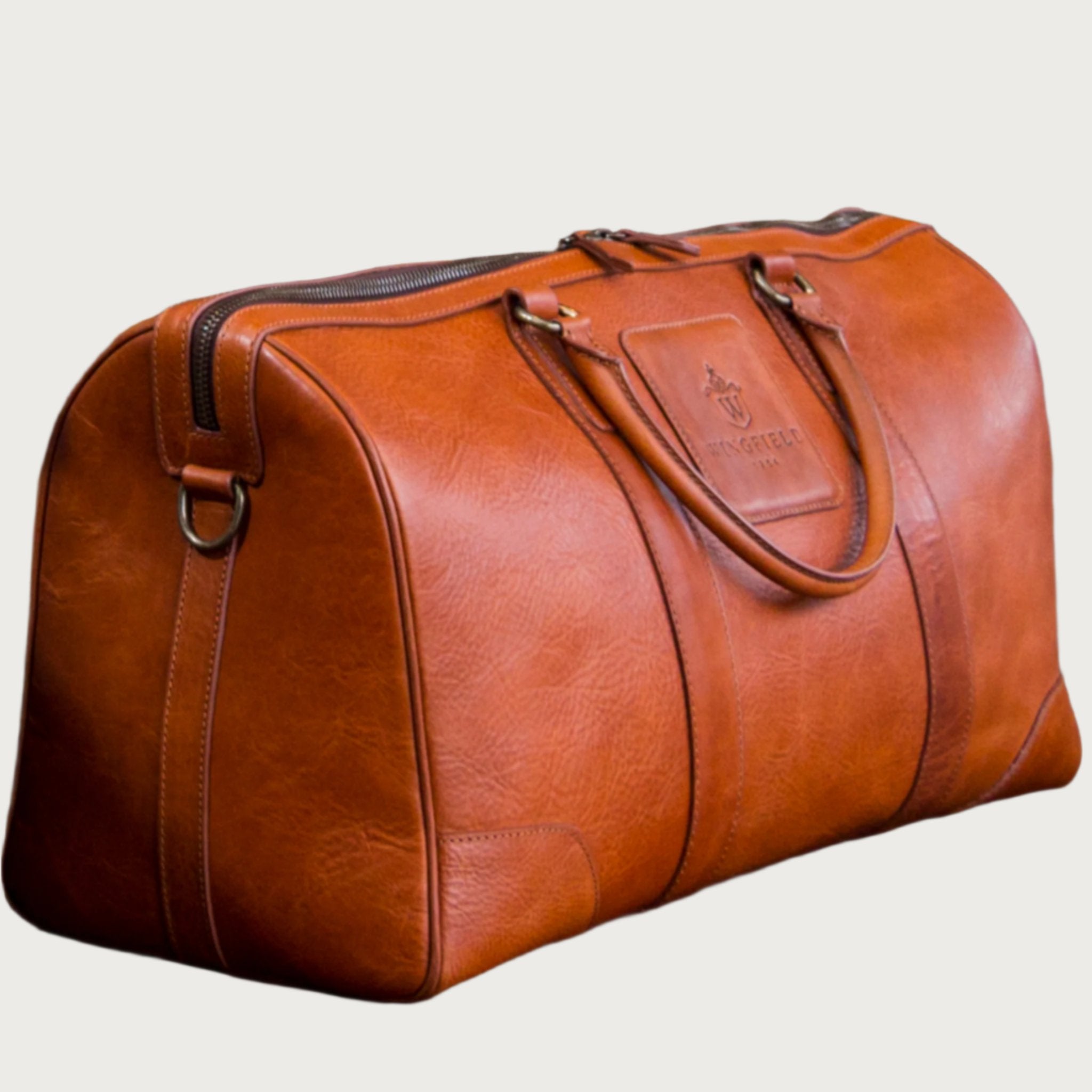 Leather Duffle Bag - OAK & ELK brand