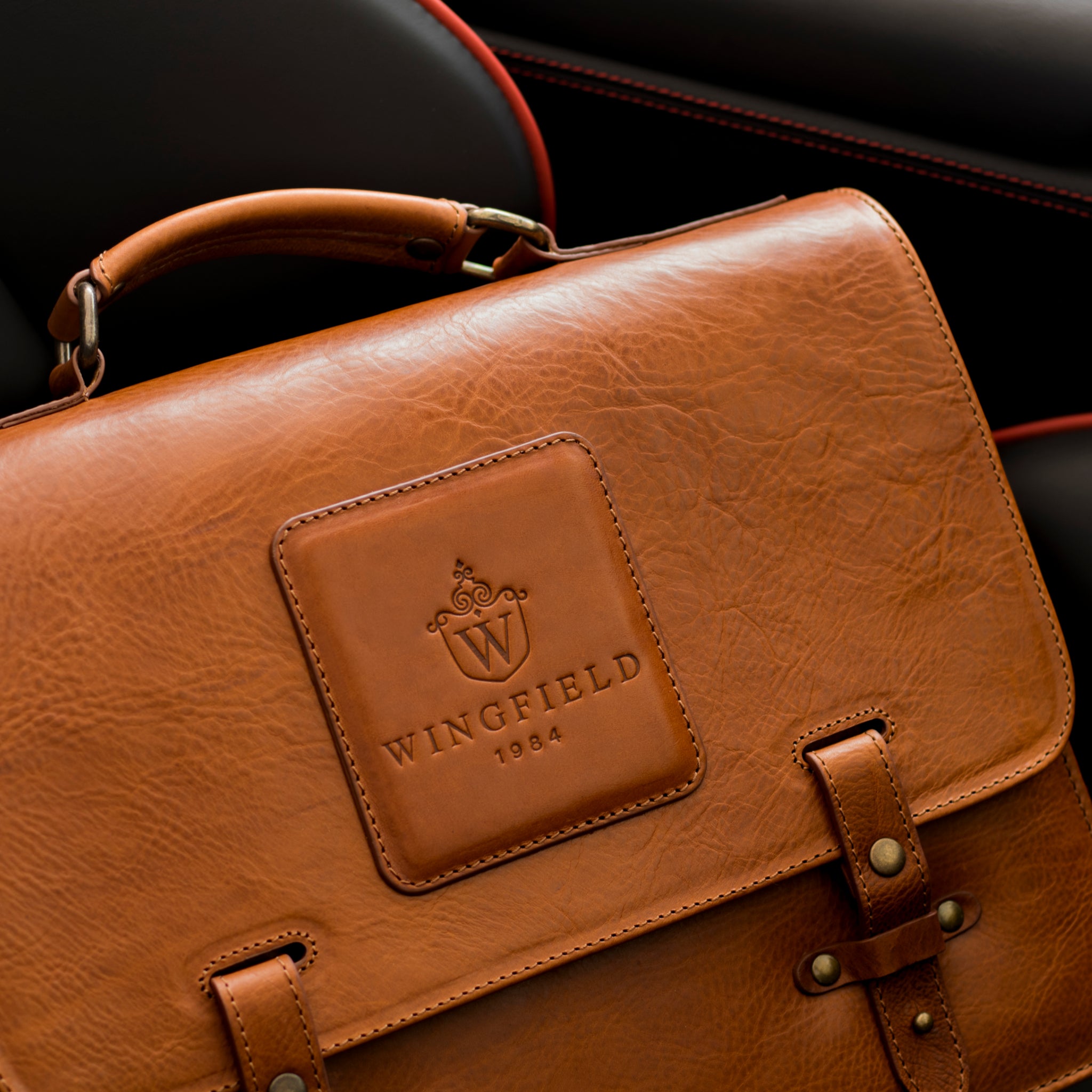 Westfield Leather Messenger Bag