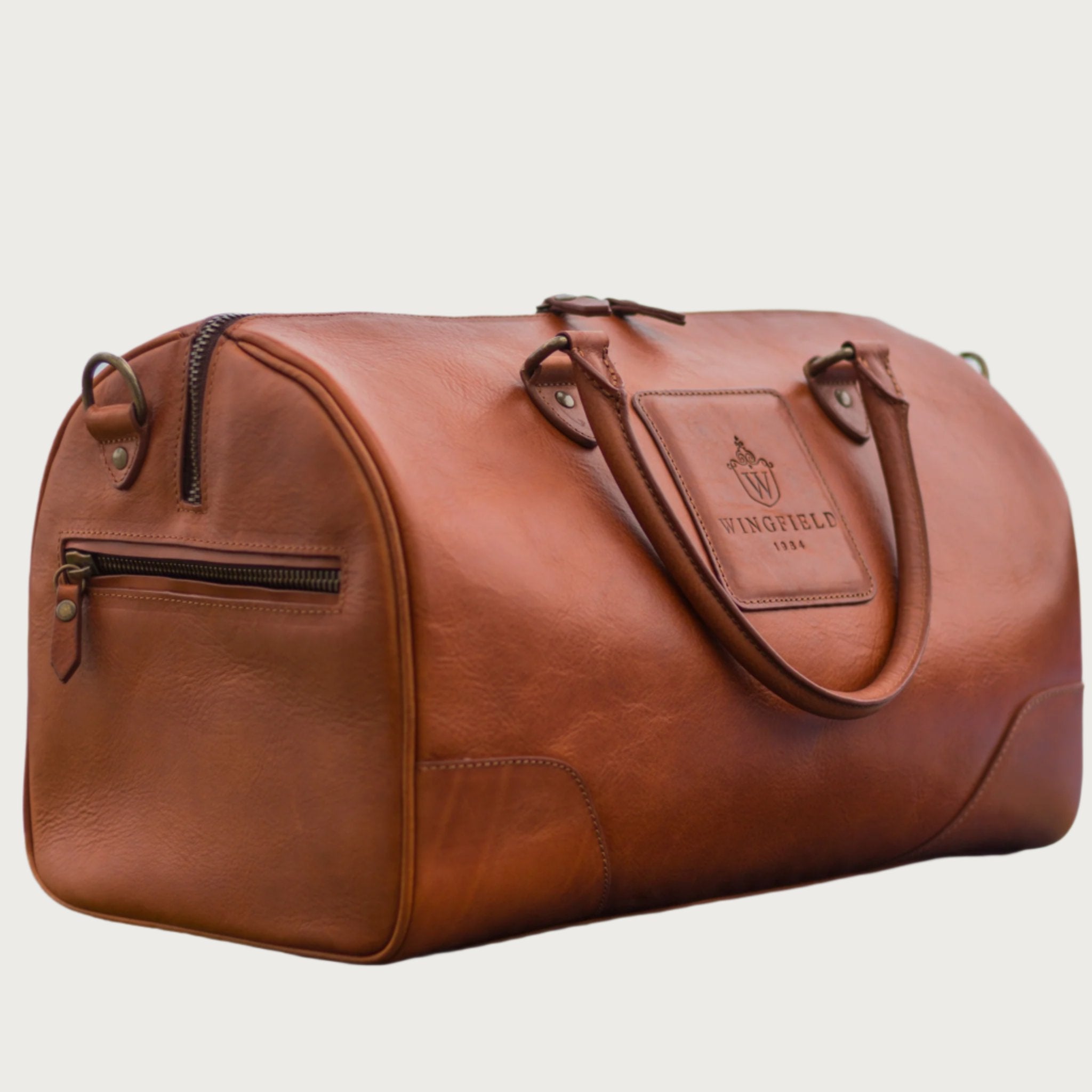 WESTFIELD LEATHER SMALL LEATHER DUFFEL BAG