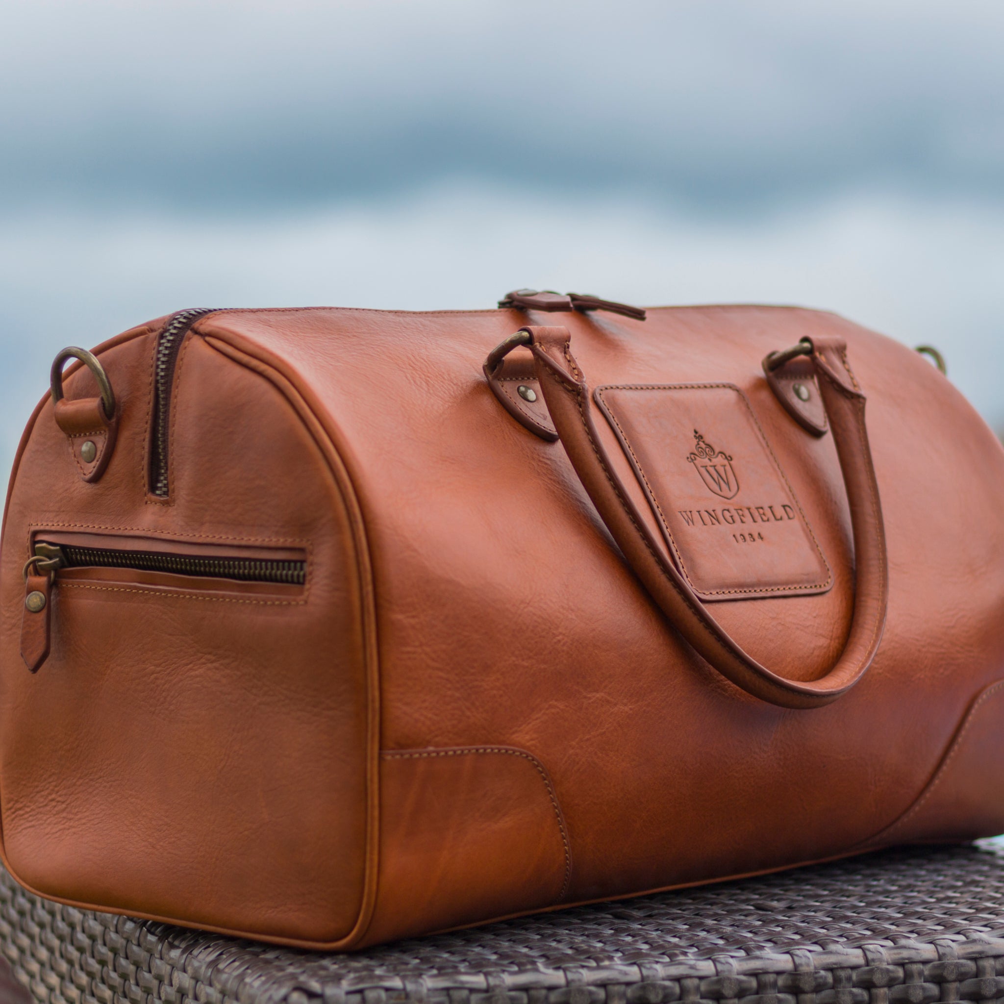 Westfield Leather Small Duffel Bag