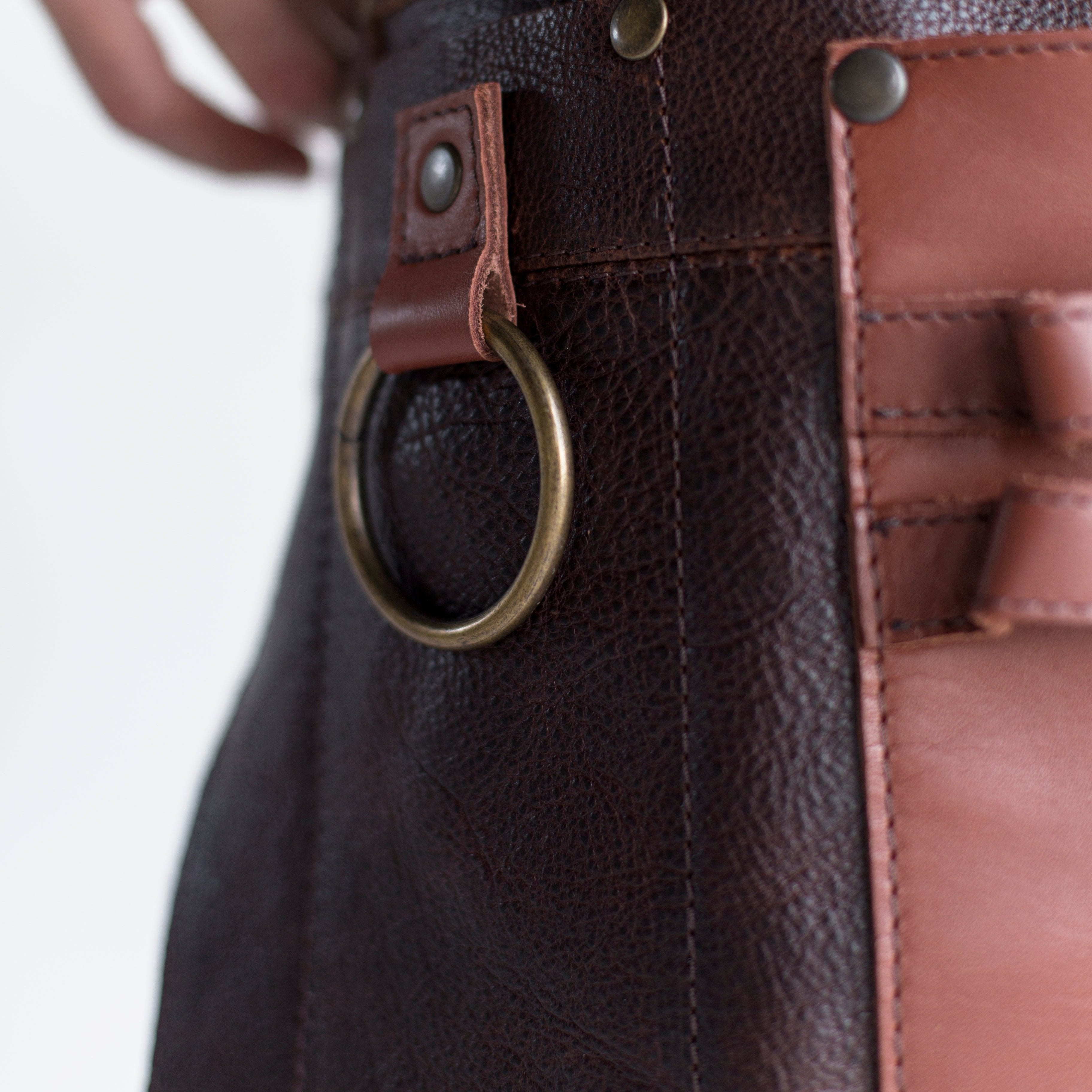 Leather Apron Coldbrew Color OAK & ELK brand