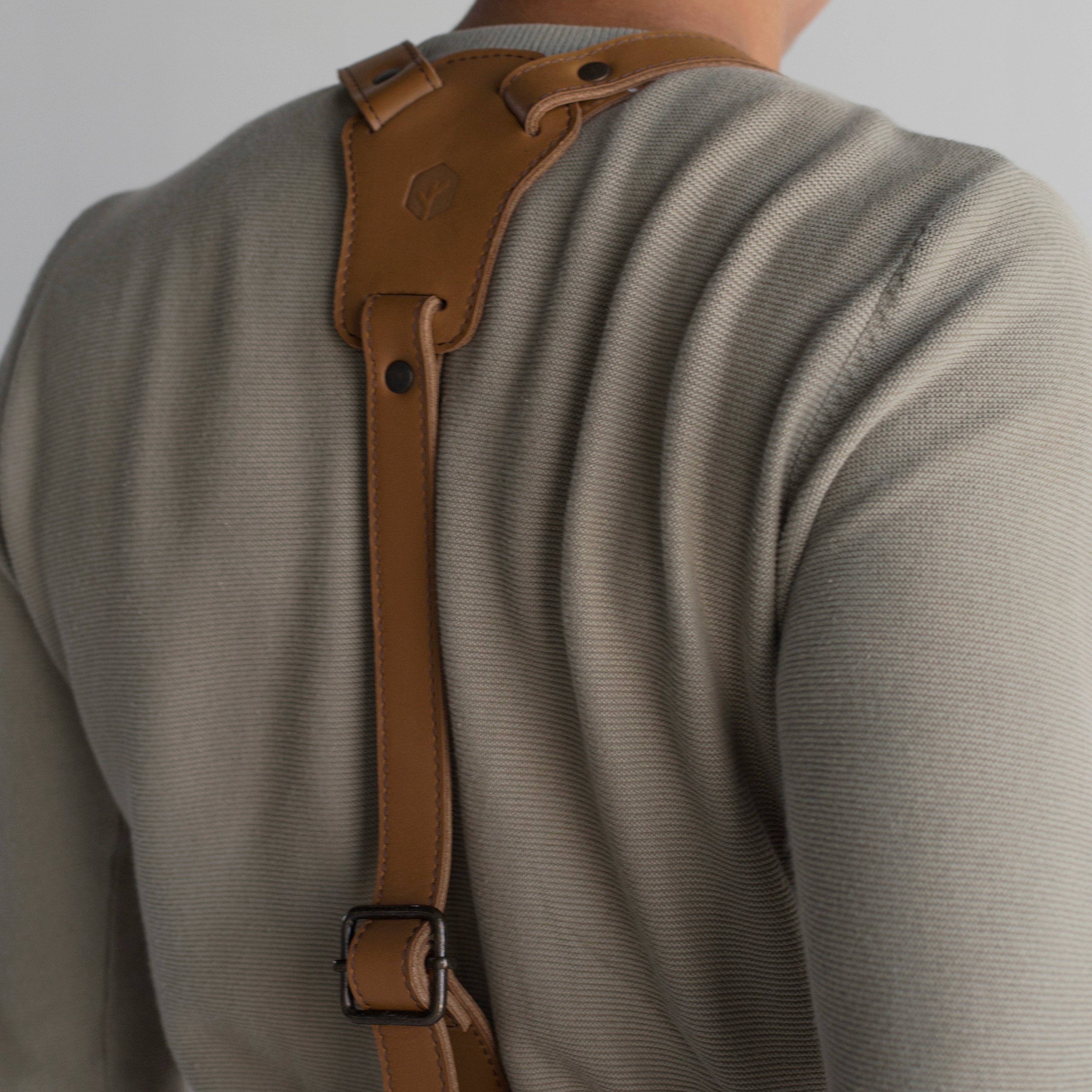 Leather Apron Nutmeg Color OAK & ELK brand