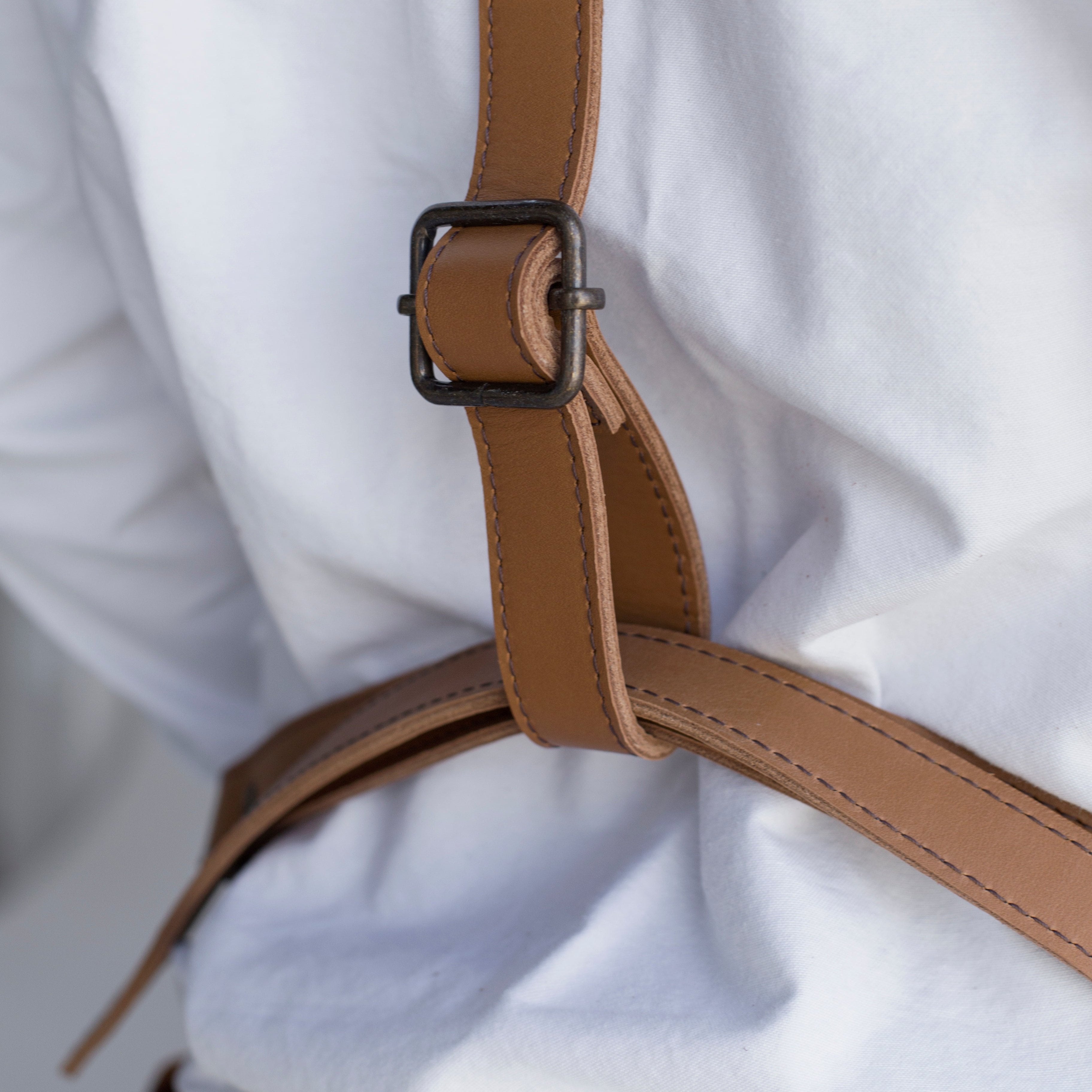 Leather Apron Nutmeg Color OAK & ELK brand