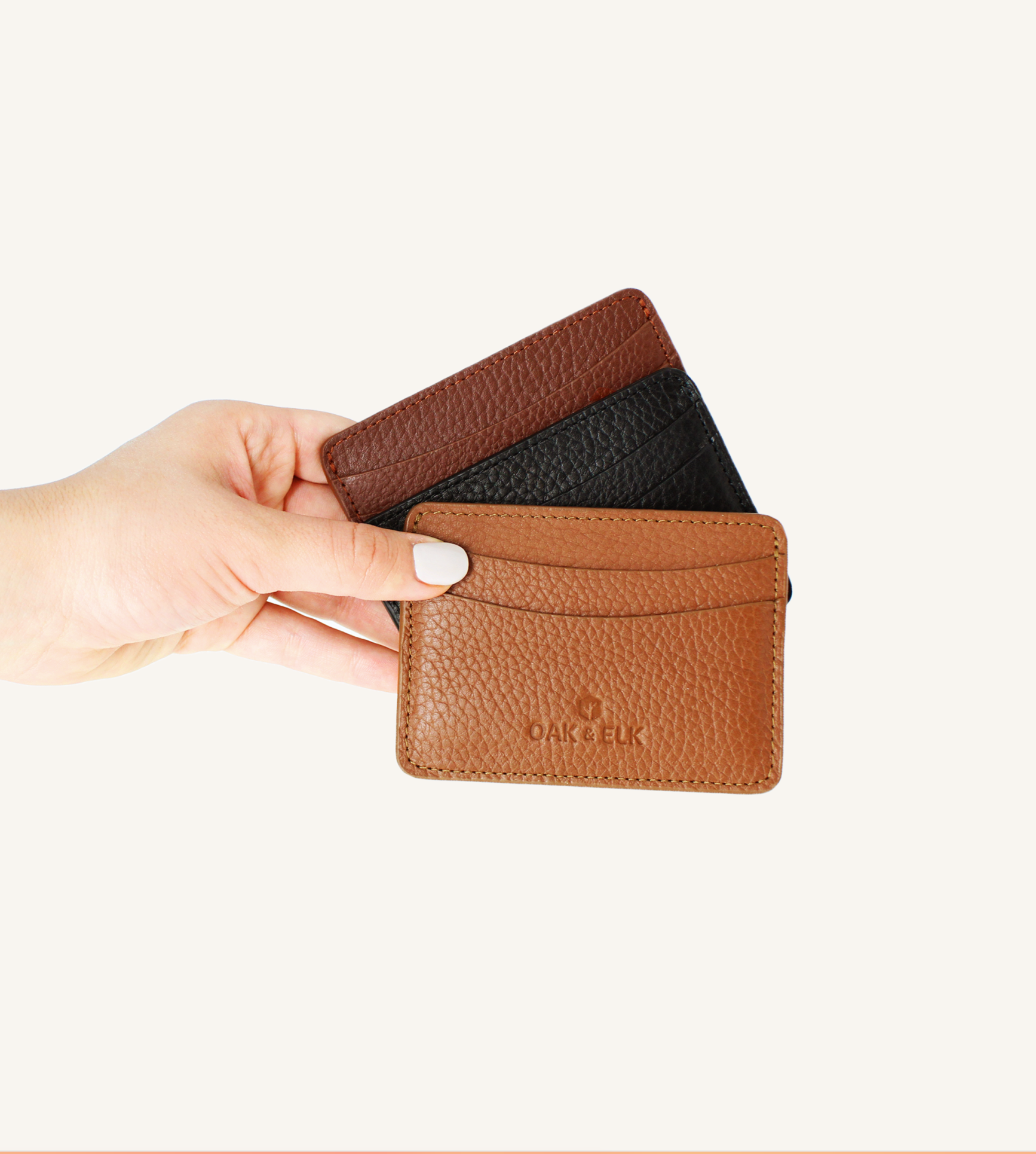 Oak & Elk cardholder leather