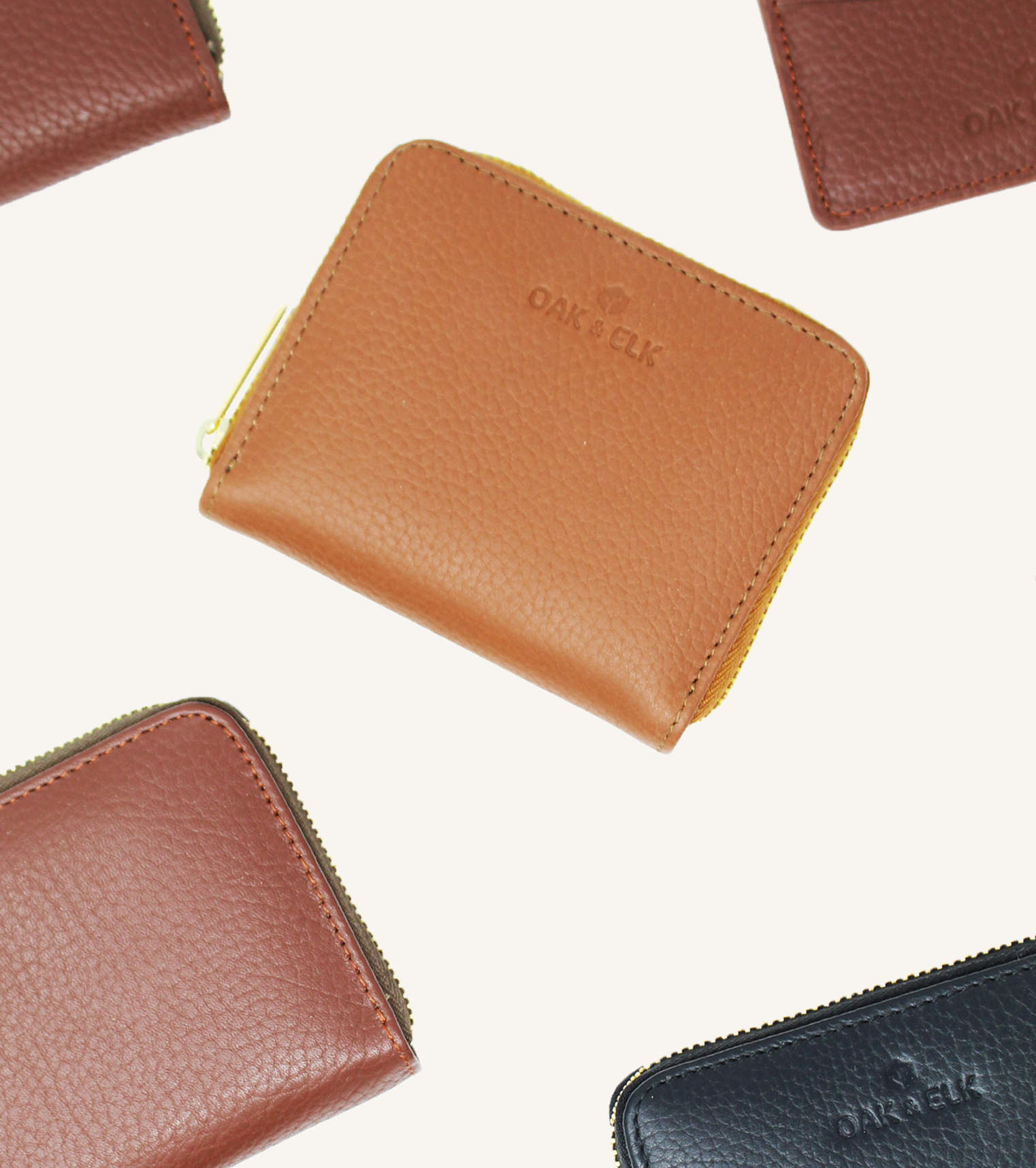 Oak & Elk Leather Small Wallets