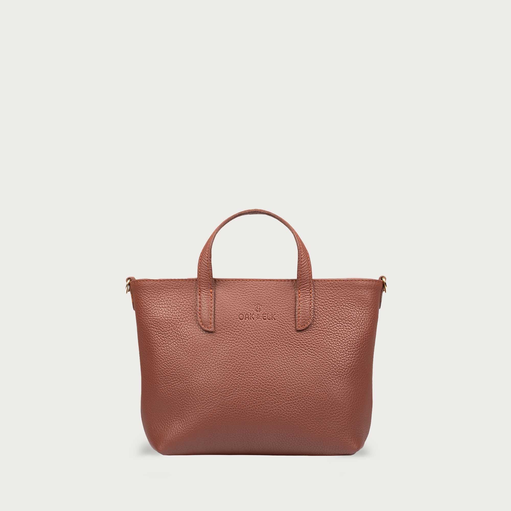 EMILY LEATHER CROSSBODY - OAK & ELK