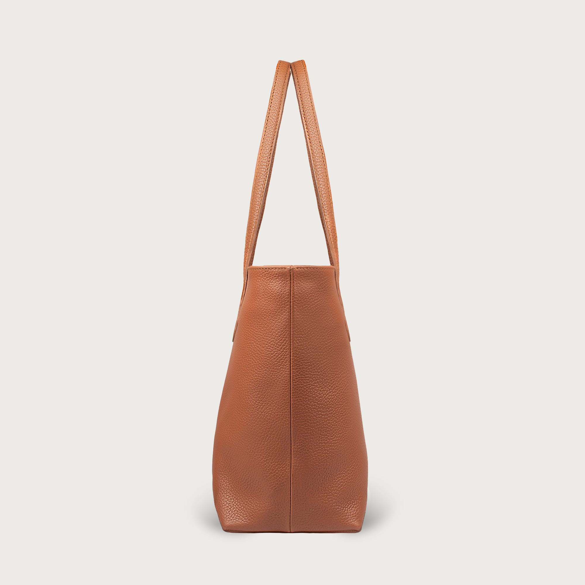 EMILY LEATHER TOTE - OAK & ELK