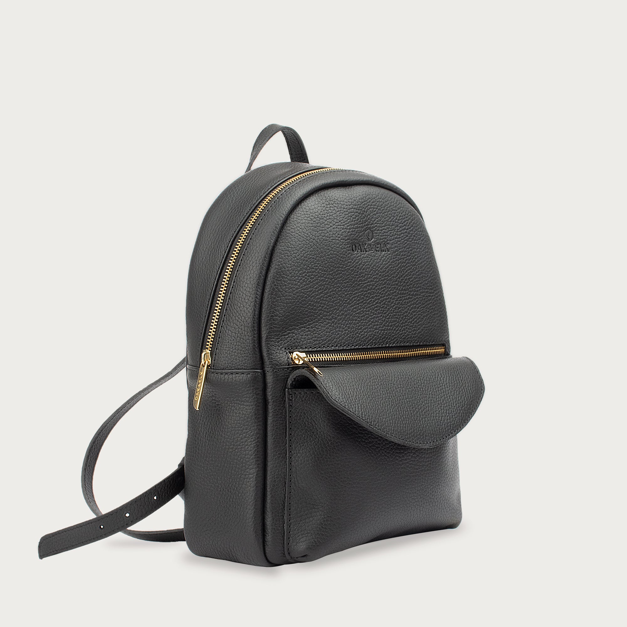 EMMA LEATHER BACKPACK - OAK & ELK