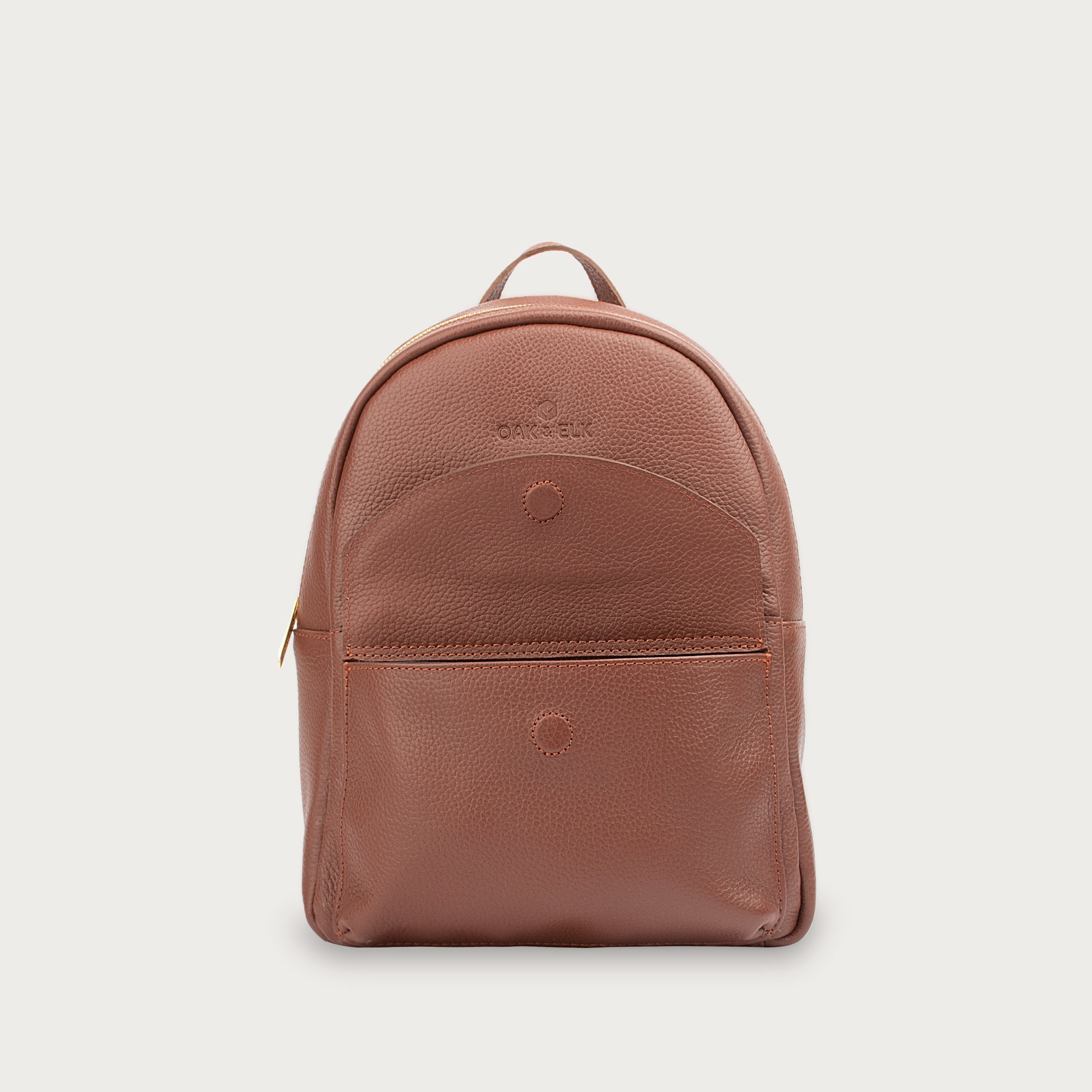 EMMA LEATHER BACKPACK - OAK & ELK