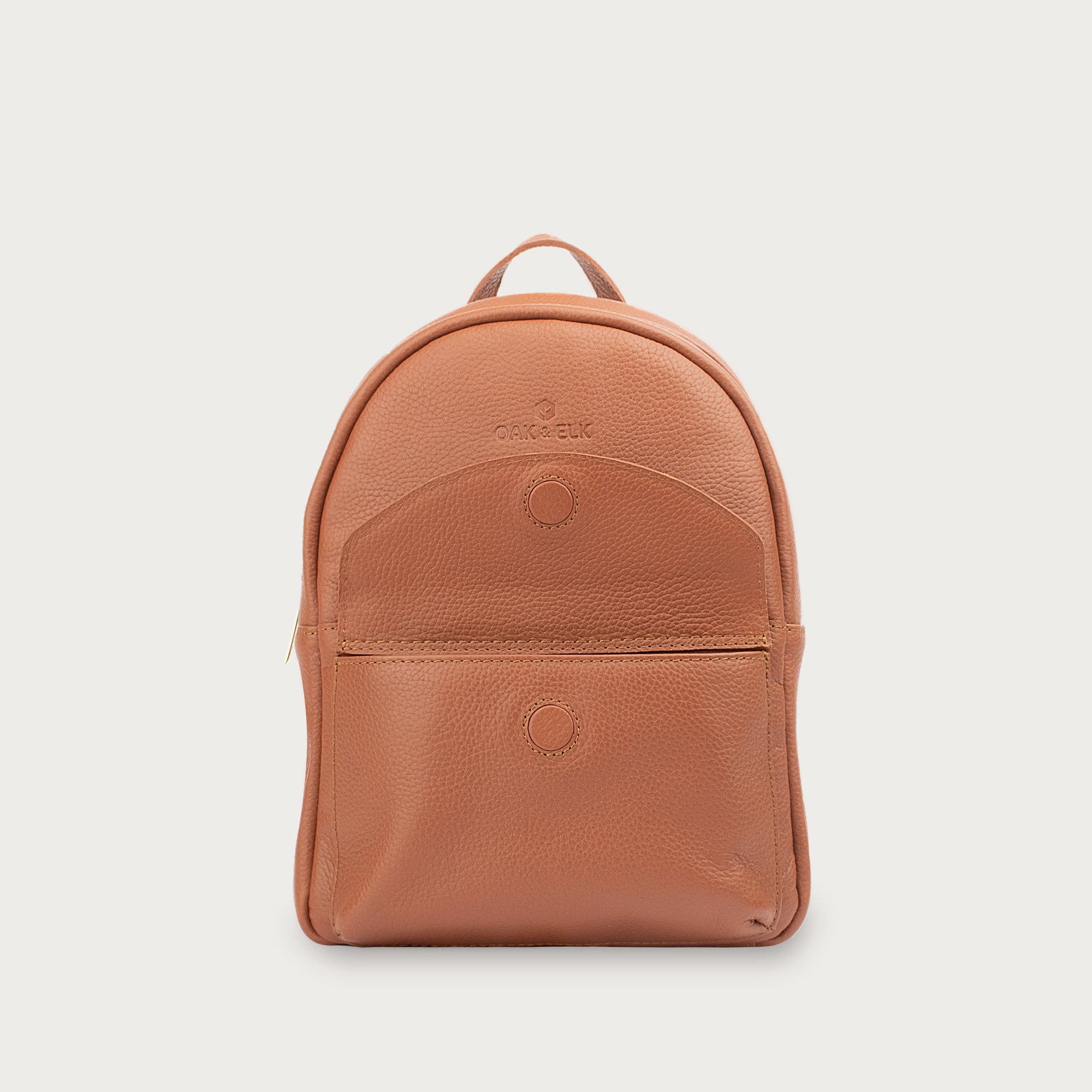 EMMA LEATHER BACKPACK - OAK & ELK