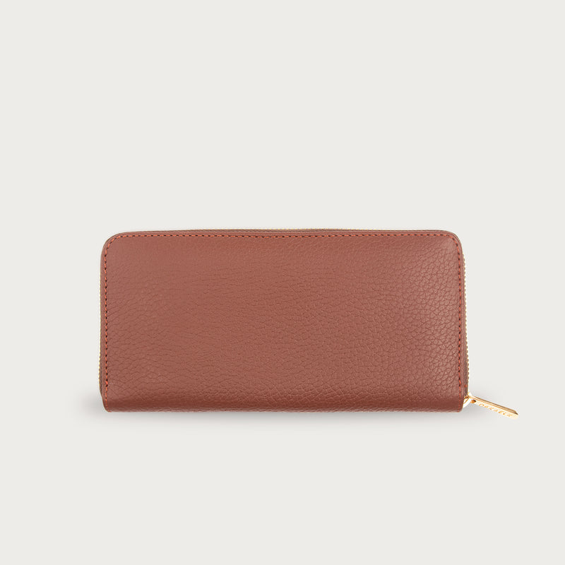 Ivy Leather Large Wallet - Oak & Elk