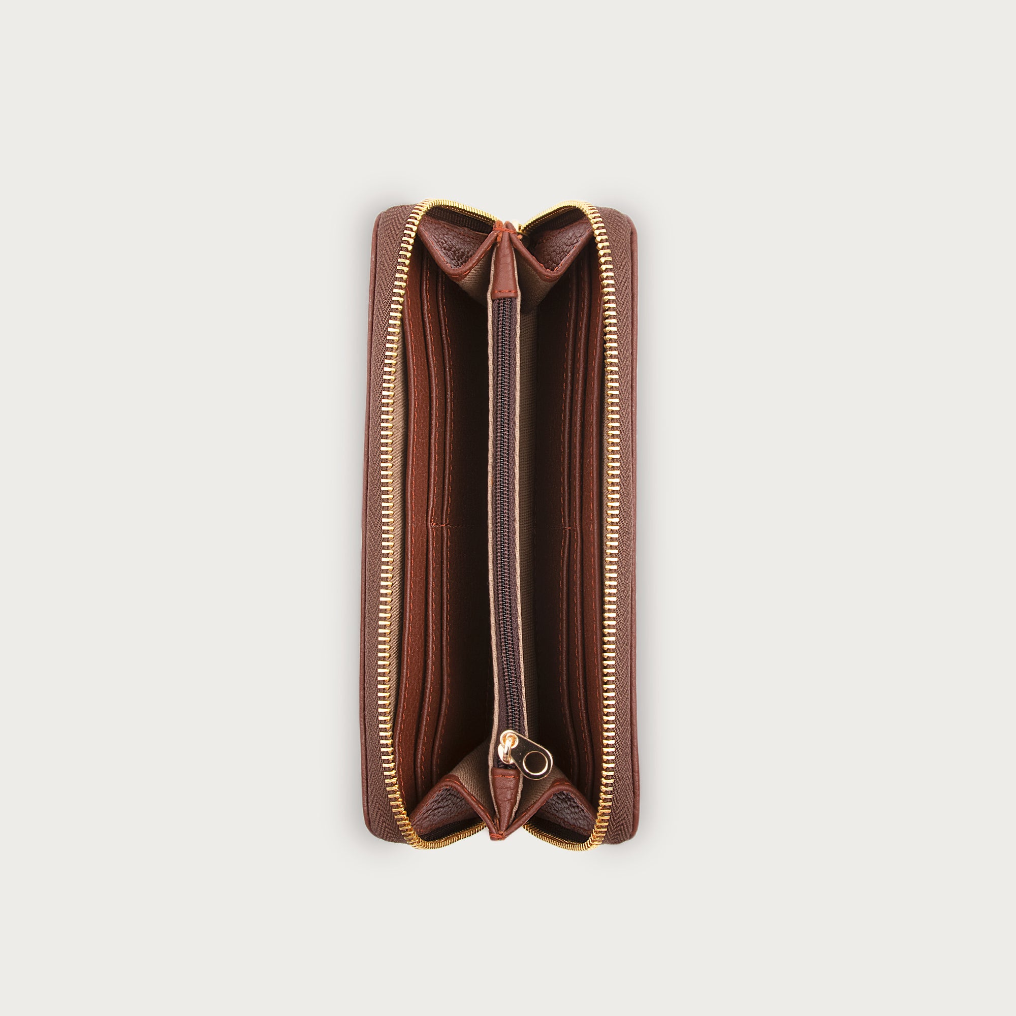 IVY LEATHER LARGE WALLET - OAK & ELK